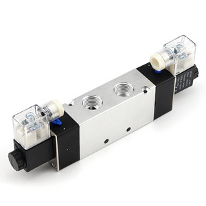 โซลินอยด์วาล์วแบบสองขดลวด สองตำแหน่ง ห้าทาง รุ่น 4V420-06 4V420-06 ควบคุมด้วยไฟ DC12V DC24V AC110V AC220V  แบบควบคุมด้วยไฟสัญญาณ  รองรับ OEM ปรับแต่งได้ - Product Image 3