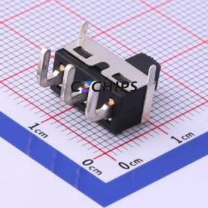 SS-12D11G5 Slide Switch Through hole Component (THT) Switch Single Pole Double Throw Rectangle Pin Header PC Pin 13.5mm - Product Image 2