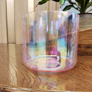 Cuenco de Cristal Transparente Q're, Color Cristal de Cuarzo 99.99%, Juego de Cuencos Cantores, Instrumentos de Sanación por Sonido, Meditación, Yoga - Product Image 2