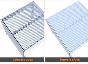 <span class=keywords><strong>Pérgola</strong></span> Motorizada de Aluminio para Exteriores de 6x3m con Techo Retráctil Impermeable y Recubrimiento en Polvo Ecológico para Patio - Product Image 4
