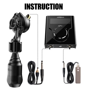 Machine à Tatouer Rotative Portable Double Mode pour Maquillage Permanent avec Interrupteur LCD Accessoires d'Alimentation pour Ensembles de Tatouage - Product Image 6