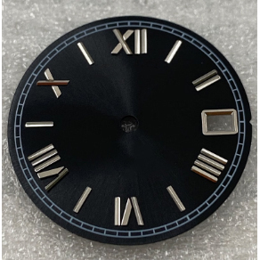 Esfera Romana con Patrón Solar de 28.5mm para Relojes Personalizados, Compatible con Movimiento Mecánico NH35 - Product Image 3