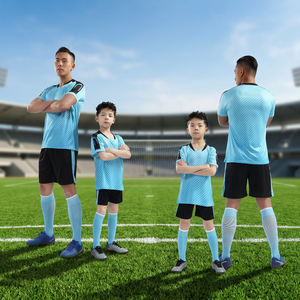 Best Quality Sublimation Soccer Uniform 100% Polyester Club Soccer Uniform - Product Image 3