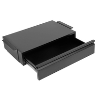 Organiseur dissimulé sous le bureau JH-Mech, gain de place pour les fournitures de bureau, tiroir coulissant lisse invisible sous le bureau