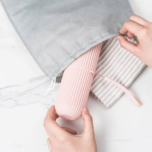 Ensemble de salle de bain portable en gros avec étui de rangement, nouvelle idée, organiseur de dentifrice - Product Image 6