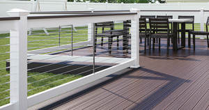 Barandilla <span class=keywords><strong>de</strong></span> barandilla <span class=keywords><strong>de</strong></span> <span class=keywords><strong>acero</strong></span> <span class=keywords><strong>inoxidable</strong></span> negro Barandilla <span class=keywords><strong>de</strong></span> cable Balcón Veranda para uso en balcón - Product Image 2