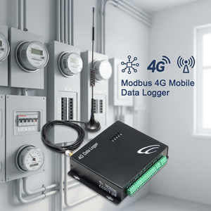 RS485 Modbus TCP/IP Ethernet Power con salida digital Modbus 4G Registrador de datos móvil - Product Image 1