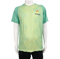 Logo kustom Jersey 100% poliester pria klub olahraga profesional setelan dewasa dan anak-anak dengan rasa sublimasi kenyamanan