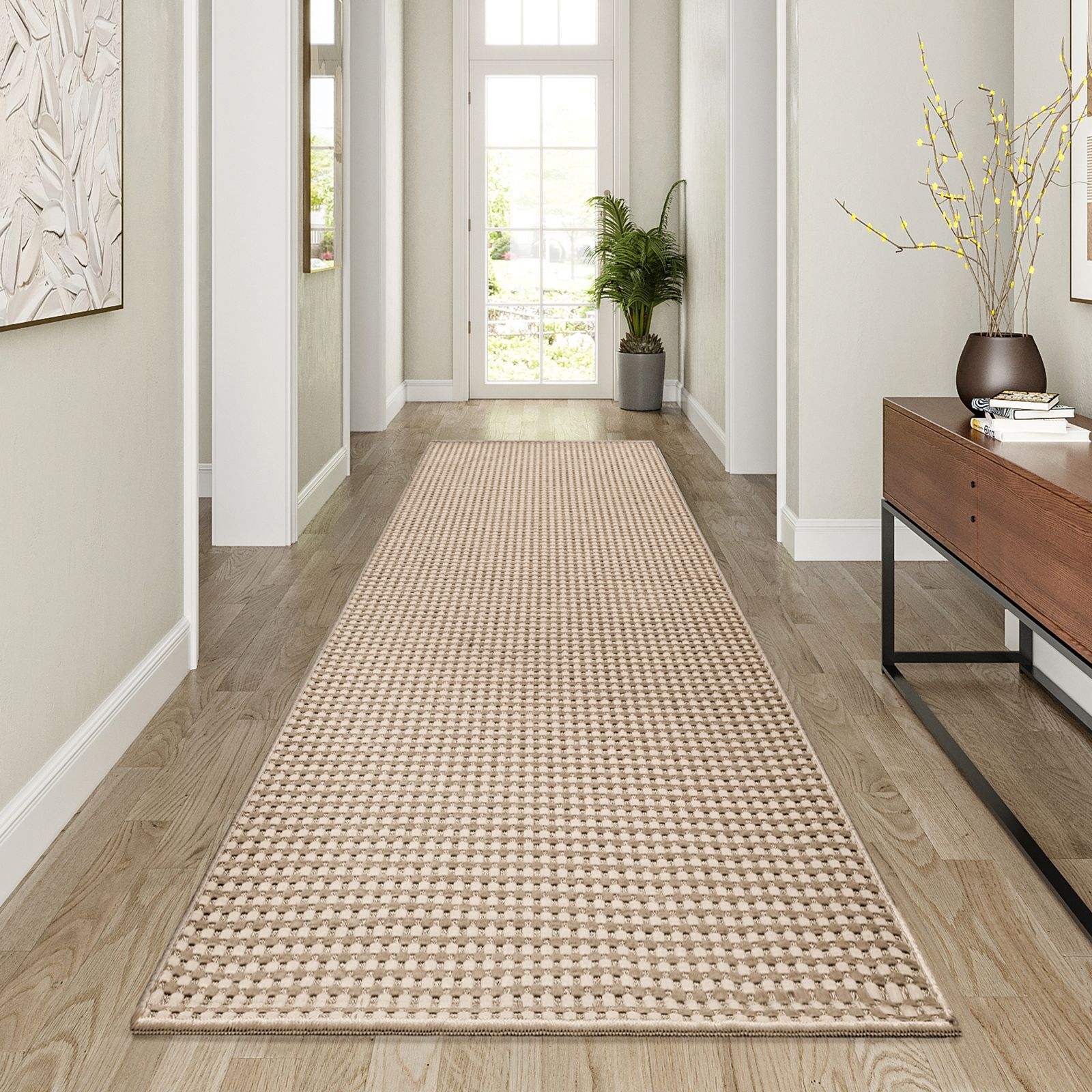 Base en coton chenille - gris entrelacé