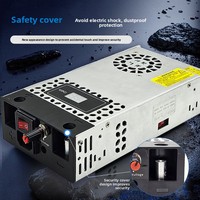 DC12V 24V 36V 48V 60V 360W 480W 600W alimentation à découpage AC DC réglable pour compresseur d'air voiture SMPS affichage numérique