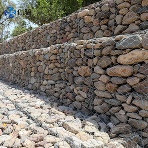 Nặng mạ kẽm tráng lục giác dệt sông Tường <span class=keywords><strong>gabion</strong></span> giỏ đá lồng lục giác <span class=keywords><strong>gabion</strong></span> hộp tường đá giỏ - Product Image 1