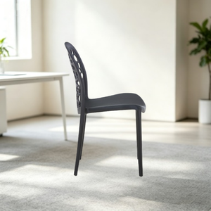 Sedia in Plastica dal Design Moderno e Colorato per Ristorante, Cucina, Caffè, Impilabile, per Sala da Pranzo - Product Image 3