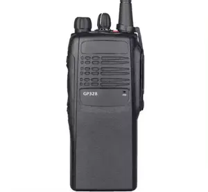 GP328 Radio Handy Talky Walkie Talkie jangkauan 30km Portabel Radio dua arah Vhf 16CH GP328