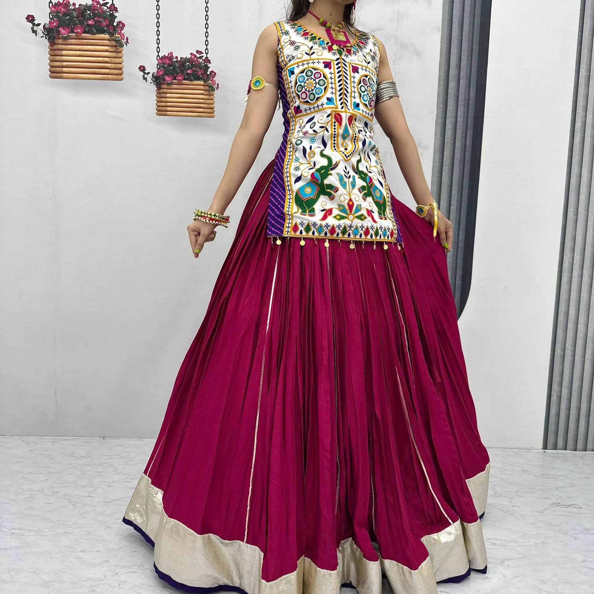 Shop Indian Party Wear Lehenga Choli Elegant Stylish