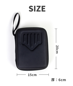 Estuche Rígido Resistente al Agua de EVA para Piano de Pulgar y Teclados de 17/34 Teclas con Cierre de Cremallera - Bolsa de Almacenamiento de Uso Especial - Product Image 2