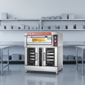 Kotak Fermentasi Listrik 10-laci Oven Gas 1 Dek Kontrol <span class=keywords><strong>Digital</strong></span> 10KW 30-500F Tombol Timer Peralatan Komersial - Product Image 2