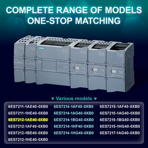 ซีเมนส์ ของแท้ใหม่แกะกล่อง SIMATIC S7-1200 1212C คอมแพ็ค CPU DC/DC/DC ตัวควบคุมการเขียนโปรแกรม PLC 6ES7212-1AE40-0XB0 - Product Image 4