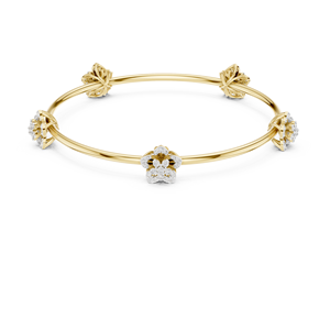 Luxury Lab Grown Diamond Gold <b>Bracelet</b> 925 Sterling <b>Silver</b> Elegant Fine Jewelry Stylish Fashion Gift for Women - Product Image 2