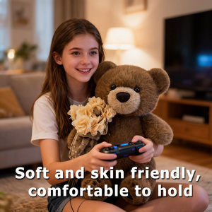 ตุ๊กตาหมีดอกไม้ขนาด 30 ซม./40 ซม./50 ซม. ทำจากผ้าฝ้าย PP ของขวัญวันวาเลนไทน์/วันเกิด บรรเทาความเครียด - Product Image 3