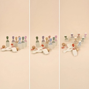 Jeu <span class=keywords><strong>de</strong></span> Bowling en Bois Montessori Écologique pour Enfants - Éducation Précoce, Jeux Interactifs, Activités <span class=keywords><strong>de</strong></span> Groupe, Sports et Jouets |   OEM ODM - Product Image 1