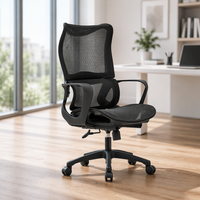 Chaise de bureau exécutive pivotante à dossier haut en nylon réglable en 3D pour la maison, le bureau, l'école, l'hôtel, fabriquée par un fabricant de meubles commerciaux