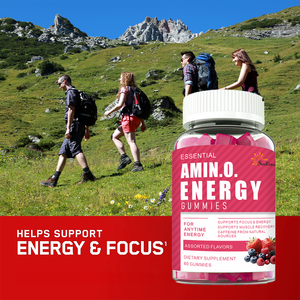 Gomitas de Energía con Aminoácidos de la <span class=keywords><strong>Mejor</strong></span> Nutrición de Fábrica Propia para Antes y Después del Entrenamiento, Apoya la Concentración y la Recuperación Muscular - Product Image 2