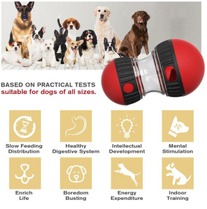 Juguete Interactivo para Perros, Rompecabezas, Entrenamiento de Inteligencia, Alimentador Lento, Juguete Masticable para Aliviar el Aburrimiento, para Perros Pequeños y Medianos - Product Image 5