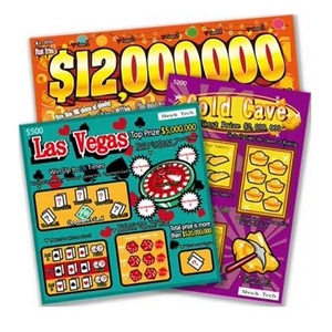 Boletos de Lotería Rasca y Gana CMYK a Bajo Precio, Impresión de Tarjetas de Lotería, Boletos para Juegos de Lotería, Tarjetas de Ganancia - Product Image 3