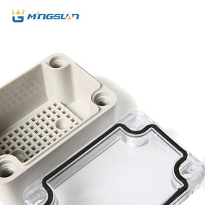 Mingguan透明カバーPCエンクロージャーABS小型プラスチックジャンクションボックスIP67防水電子機器エンクロージャー80*120*50 - Product Image 5