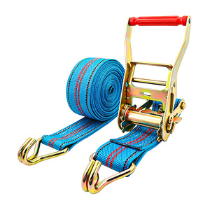 Sangle de fixation à cliquet en acier épaissi pour la logistique et le ligaturage de conteneurs - Product Image 1