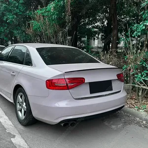 สำหรับ B8 ปี 2009 2010 2011 2012 2013 2014 2015 2016 สไตล์ S ชุดอุปกรณ์ตกแต่งภายนอกสปอยเลอร์ปีกหลังรถยนต์ - Product Image 3
