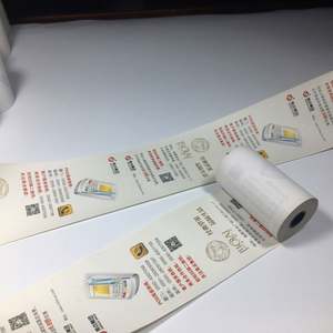 Papier thermique double couche OEM 57 mm en rouleau pour imprimante de reçus avec longue durée de vie de l'image et livraison rapide - Product Image 2