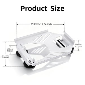 Ensemble de supports en acier inoxydable Starlink Mini, équipé de 4 ventouses magnétiques et de supports d'antenne, adapté aux toits de voitures - Product Image 2