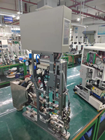 Machine semi-automatique d'insertion et de filetage de fiches étanches pour câbles, machine à dénuder et semi-dénuder les fils