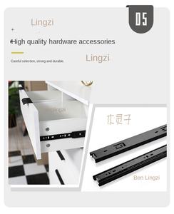 Venta caliente almacenamiento 7 cajones cómoda Panel PB cajones gabinete estrecho hombre tocador con almacenamiento integrado - Product Image 5