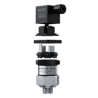 Qidian QDX50E 304 Stainless Steel Adjustable Piston Type Mechanical Pressure Switch M20*1.5 Thread IP65 0.5%FS Akurasi 1-30bar