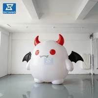 Modèle gonflable de démon pour Halloween, décoration de fête d'Halloween, accessoire publicitaire gonflable