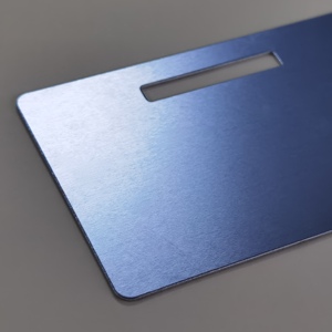 Tùy chỉnh Anodized Nhôm Màu Xanh tên nơi trống du lịch hành lý <span class=keywords><strong>tag</strong></span> - Product Image 5