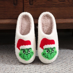 Femmes filles dames hiver Noël peluche polaire intérieur maison chaud pantoufle - Product Image 3