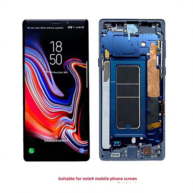 For NOTE8 N960 OLED Display Screen Complete Assembly with Inner and Outer Glass Made in China