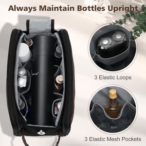 Nouvelle trousse de toilette à séparation sèche et humide, sac de rangement pour cosmétiques de voyage, portable - Product Image 5
