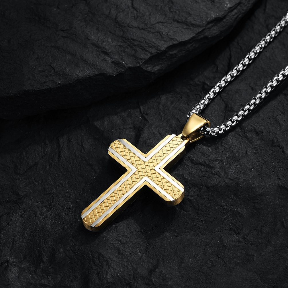 chain ladies with cross