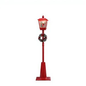 <span class=keywords><strong>Farolas</strong></span> Musicales LED con Nieve que Cae, Farola Navideña LED con Santa - Product Image 4