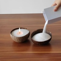 Bougie en cire de sable perlée entièrement naturelle en gros, multicolores, parfumées, pour les fêtes, les votives, la décoration de la maison, les bars