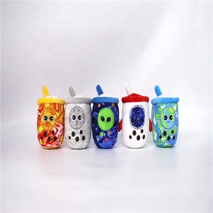 10 Pieces Set Light up Skin Friendly Cute Soft Toy Milk <strong>Boba</strong> Tea <strong>Plush</strong> with PP Cotton Filling Customizable Sizes Certified Safe - Product Image 5