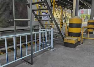 Barrière <span class=keywords><strong>de</strong></span> clôture <span class=keywords><strong>pour</strong></span> <span class=keywords><strong>parking</strong></span>, route, sous-station, barricade, garde-corps en plastique-acier - Product Image 2