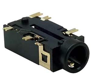 Conector Impermeable Chapado en Oro de 3.5mm PJ-3160, el Guardián del Sonido para Dispositivos de Transmisión/Grabación/Juegos - Product Image 3
