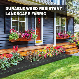 Arbres Barrière Contre Les Mauvaises Herbes Tissu Anti Mauvaises Herbes Tapis Couverture Du <span class=keywords><strong>Sol</strong></span> Jardin Membrane De Contrôle Des Mauvaises Herbes - Product Image 6