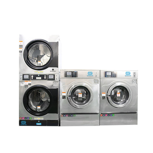 20 kg tất cả trong một máy giặt và sấy chạy bằng đồng xu bằng thép không gỉ để sử dụng giặt ủi - Product Image 6