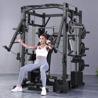 Prix d'usine, Meilleures ventes : Machine Smith à structure portique, Équipement de fitness commercial et domestique pour entraînement, rack à squats et développé couché